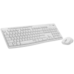 סט מקלדת ועכבר אלחוטי בעברית-אנגלית Logitech Wireless Combo MK295