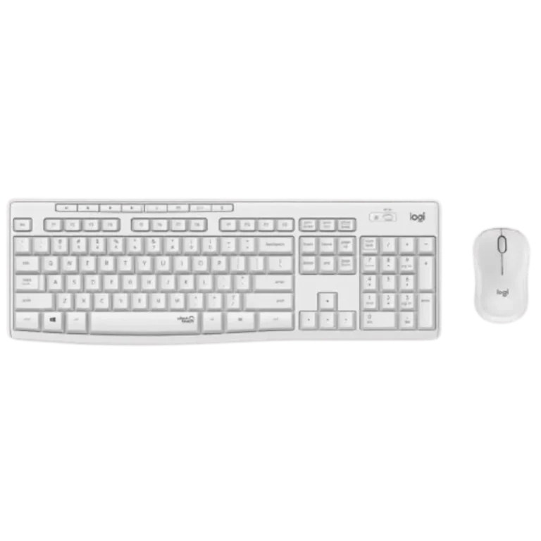 סט מקלדת ועכבר אלחוטי בעברית-אנגלית Logitech Wireless Combo MK295