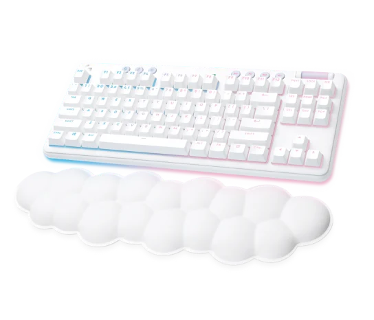 מקלדת גיימינג אלחוטית לבנהLOGITECH G715 Tenkeyless