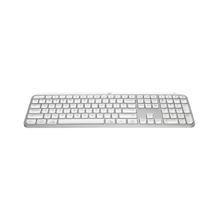 מקלדת אלחוטית מוארת Logitech MX Keys S – צבע לבן