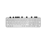 מקלדת אלחוטית מוארת Logitech MX Keys S – צבע לבן