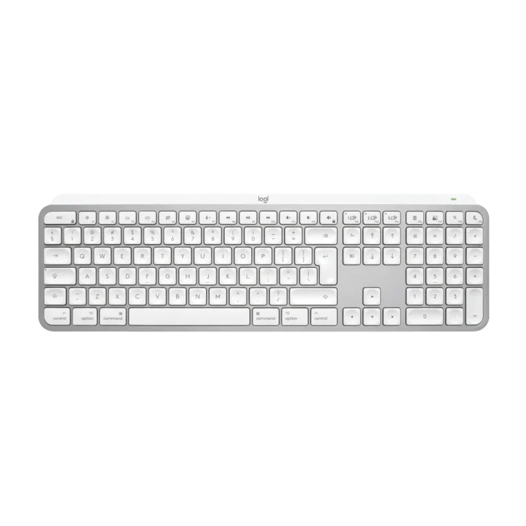 מקלדת אלחוטית LOGITECH MX KEYS S FOR MAC PALE GREY