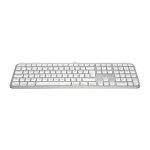 מקלדת אלחוטית LOGITECH MX KEYS S FOR MAC PALE GREY