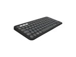 מקלדת  Logitech PEBBLE KEYS 2 K380S- צבע גרפיט