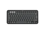 מקלדת  Logitech PEBBLE KEYS 2 K380S- צבע גרפיט