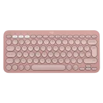 מקלדת  Logitech PEBBLE KEYS 2 K380S- צבע ורוד
