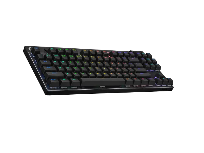 מקלדת גיימינג אלחוטית PRO X TKL LIGHTSPEED Logitech G- צבע שחור