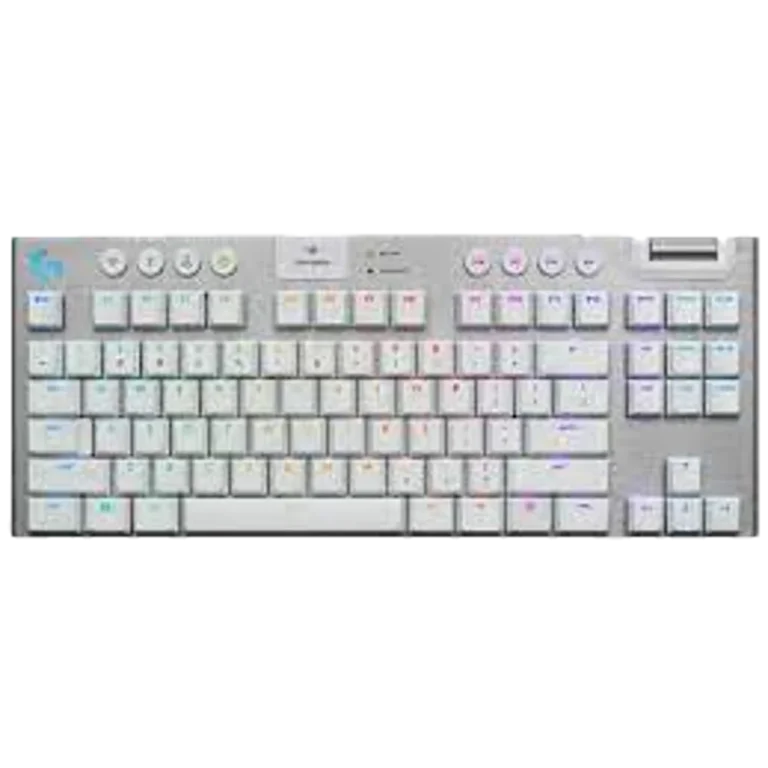 LIGHTSPEED Gaming Keyboard-WHITE-2.4GHZ/BT- TAC