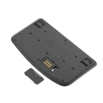 מקלדת ארגונומית אלחוטית Logitech WAVE KEYS-בצבע שחור