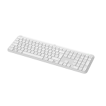 מקלדת גיימינג אלחוטית – K950 SLIM מבית Logitech בצבע Off-white