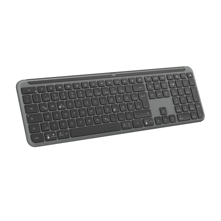 סט אלחוטי - Logitech MK950 SLIM מבית Logitech בצבע Graphite