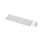 סט אלחוטי - Logitech MK950 SLIM מבית Logitech בצבע Off-white