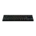 מקלדת גיימינג LOGITECH G515 LIGHTSPEED TKL צבע שחור