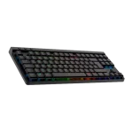 מקלדת גיימינג LOGITECH G515 LIGHTSPEED TKL צבע שחור