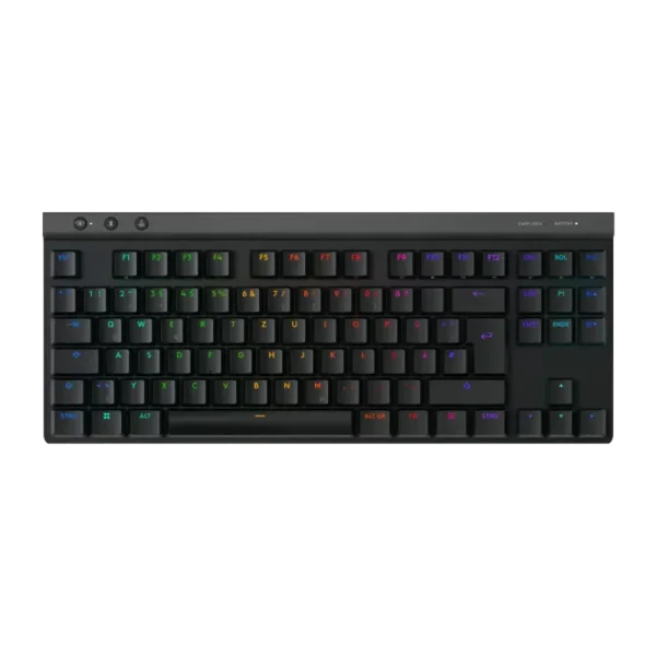 מקלדת גיימינג LOGITECH G515 LIGHTSPEED TKL צבע שחור