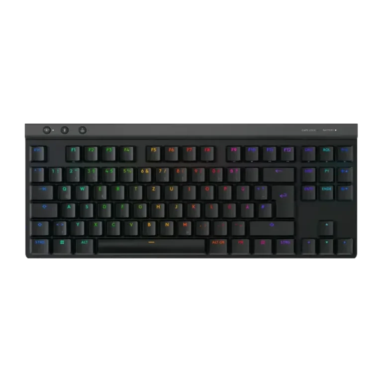 מקלדת גיימינג LOGITECH G515 LIGHTSPEED TKL צבע שחור