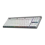 מקלדת גיימינג LOGITECH G515 LIGHTSPEED TKL צבע לבן