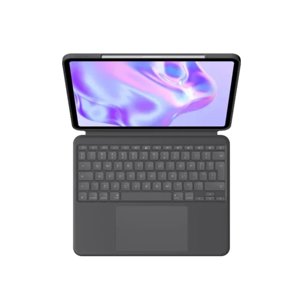 כיסוי מקלדת  LOGITECH Combo Touch בצבע גרפיט, עבור iPad Pro 13 Inch (M4)