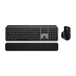 סט מקלדת ועכבר אלחוטי LOGITECH MX KEYS S COMBO FOR MAC SPACE GREY