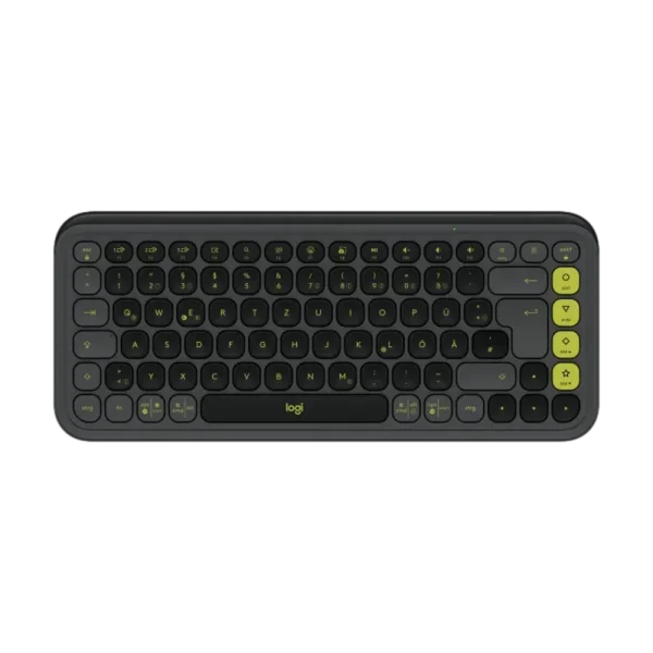מקלדת אלחוטית בצבע גרפיט LOGITECH POP ICON KEYS