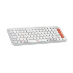 מקלדת אלחוטית בצבע אוף-וויט LOGITECH POP ICON KEYS