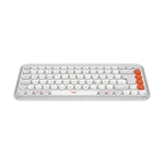 מקלדת אלחוטית בצבע אוף-וויט LOGITECH POP ICON KEYS