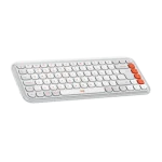 סט מקלדת ועכבר אלחוטיים בצבע אוף-וויט LOGITECH POP ICON COMBO