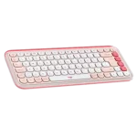 סט מקלדת ועכבר אלחוטיים בצבע ורוד LOGITECH POP ICON COMBO