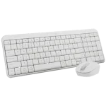 סט מקלדת ועכבר אלחוטיים Logitech MK250 Bluetooth – בצבע Offwhite