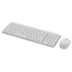 סט מקלדת ועכבר אלחוטיים Logitech MK250 Bluetooth – בצבע Offwhite