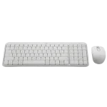סט מקלדת ועכבר אלחוטיים Logitech MK250 Bluetooth – בצבע Offwhite