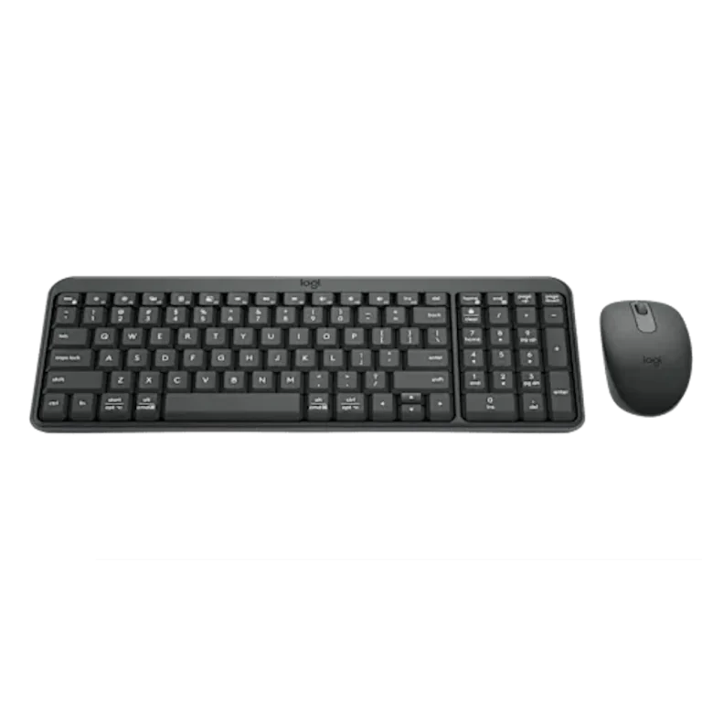 סט מקלדת ועכבר אלחוטיים Logitech MK250 Bluetooth – בצבע Graphite