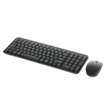 סט מקלדת ועכבר אלחוטיים Logitech MK250 Bluetooth – בצבע Graphite