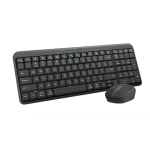 סט מקלדת ועכבר אלחוטיים Logitech MK250 Bluetooth – בצבע Graphite