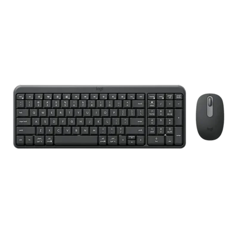 סט מקלדת ועכבר אלחוטיים Logitech MK250 Bluetooth – בצבע Graphite