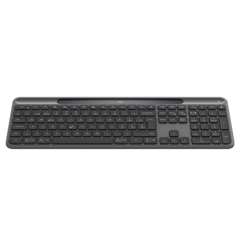 LOGITECH SLIM SOLAR + GRAPHITE – מקלדת סולארית אלחוטית