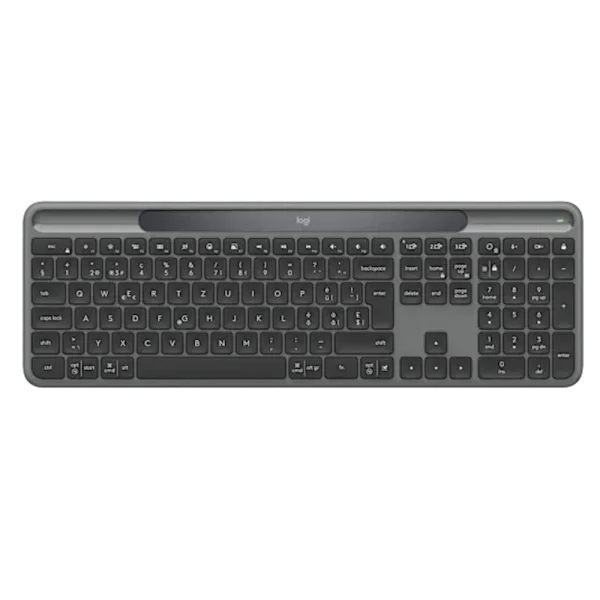 LOGITECH SLIM SOLAR + GRAPHITE – מקלדת סולארית אלחוטית
