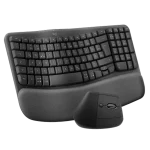 Logitech Wave Keys & Lift Combo Graphite – סט מקלדת ועכבר