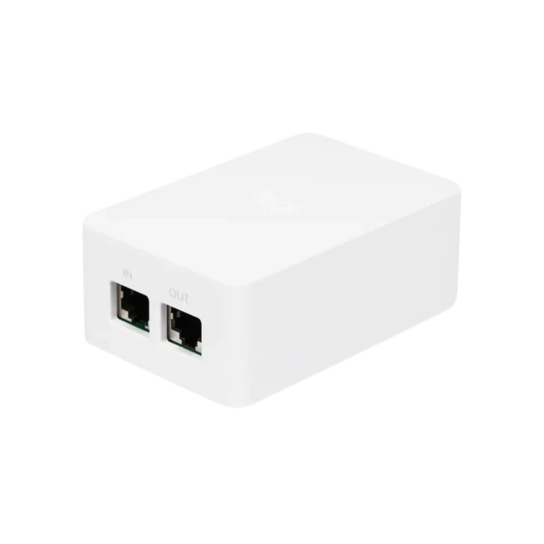 PoE Injector with plug set-OFF WHITE