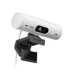 מצלמת רשת  Logitech BRIO 500 - צבע לבן