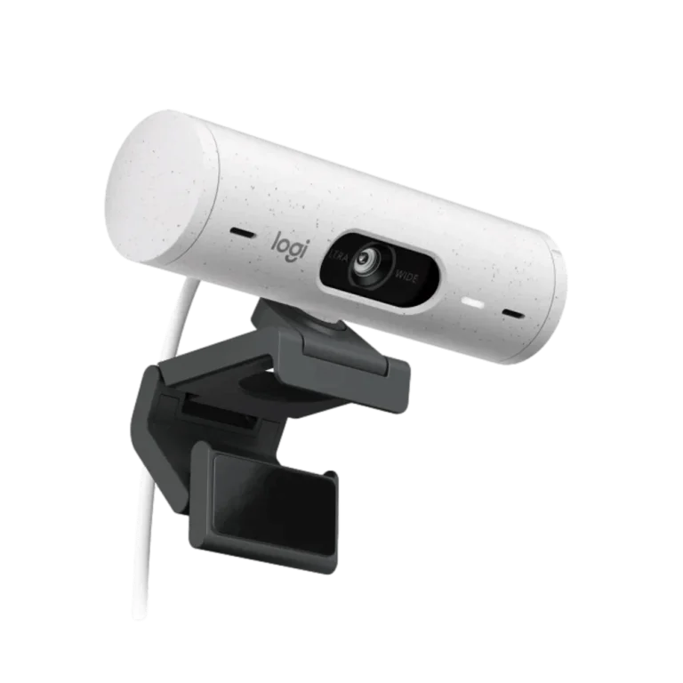 מצלמת רשת Logitech BRIO 500 - צבע לבן