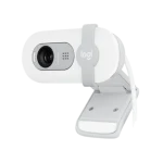 מצלמת רשת Logitech BRIO 100 - בצבע לבן
