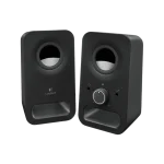 רמקולים למחשב Logitech 2.0 Multimedia Speakers Z150 Retail בצבע שחור
