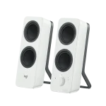 רמקולי סטריאו בלוטוס Z207 למחשב מבית Logitech לבן