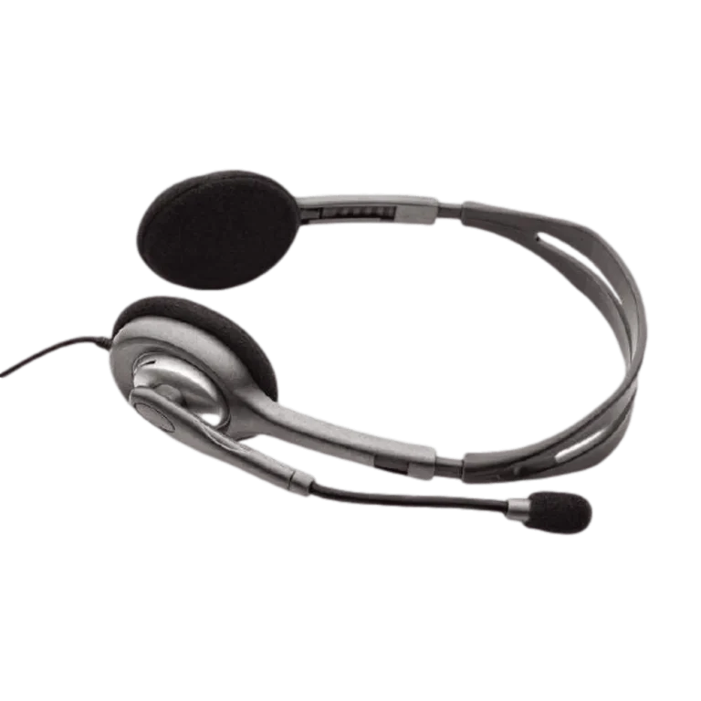 אוזניות ומיקרופון Logitech Stereo H110