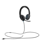 אוזניות ומיקרופון Logitech USB H540