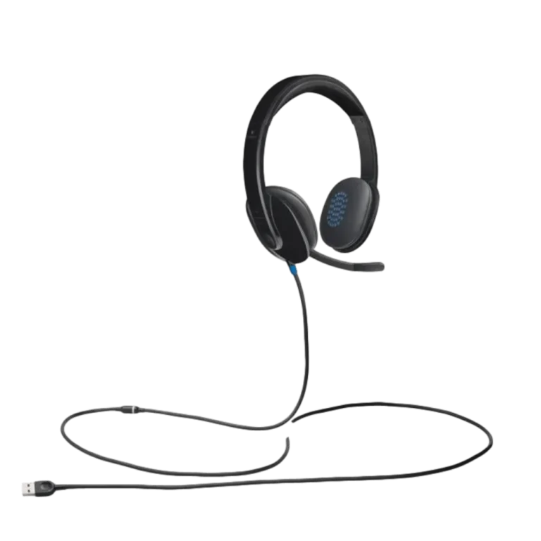 אוזניות ומיקרופון Logitech USB H540