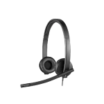 אוזניות סטריאו עם מיקרופון Logitech USB H570e Retail