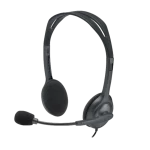אוזניות סטריאו דגם H111 Retail מבית Logitech