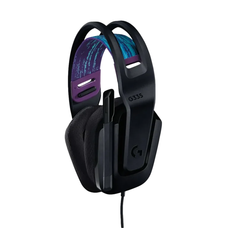 אוזניות גיימינג חוטיות LOGITECH G335 בצבע שחור